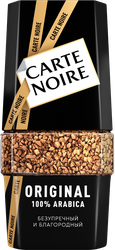 Кофе растворимый CARTE NOIRE натуральный сублимированный, ст/б, 95г, фото
