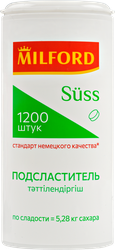 Изображение товара Подсластитель MILFORD Suss на основе цикламата и сахарина, 1200шт