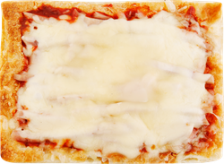 Пицца с ветчиной и сыром, 230г, вид
