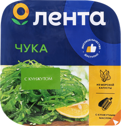 Салат из морских водорослей ЛЕНТА Чука с кунжутом, 100г, картинка