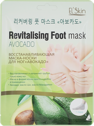 Маска для ног ELSKIN Авокадо восстанавливающая, 40г, картинка