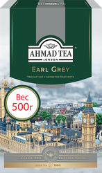 Чай черный AHMAD TEA Эрл грей, листовой, 500г, картинка
