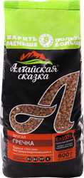 Крупа гречневая АЛТАЙСКАЯ СКАЗКА быстроразваривающаяся Экстра, ядрица, 800г, картинка