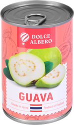 Гуава DOLCE ALBERO кусочки в сиропе, 425мл, картинка