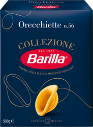 Макароны BARILLA Collezione Orecchiette, группа А высший сорт, 500г, фото