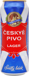 Пиво светлое CESKYE PIVO Lager фильтрованное пастеризованное 4,6%, ж/б, 
0.5л, фото