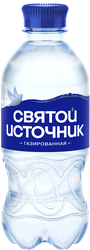 Вода питьевая СВЯТОЙ ИСТОЧНИК газированная, 0.33л, картинка