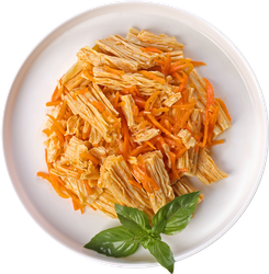 Изображение товара Салат ЛЕНТА FRESH из спаржи с морковью, 200г