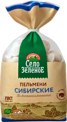 Пельмени СЕЛО ЗЕЛЕНОЕ Сибирские, категория В, 800г, изображение