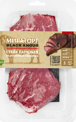 Стейк из говядины МИРАТОРГ Паризьен Black Angus, 290г, фото
