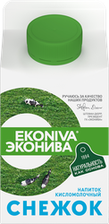 Снежок ЭКОНИВА 2,5%, без змж, 500мл, вид