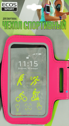 Чехол спортивный для смартфона ECOS SC-10, цвета в ассортименте, Арт. 006410, вид