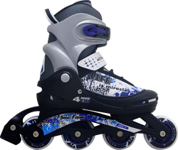 Коньки роликовые раздвижные для мальчика ACTIWELL р. 34–37, Арт. PW-117, фотография