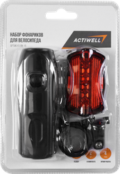 Набор фонариков для велосипеда ACTIWELL, Арт. BIK-15, детальное фото