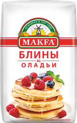 Смесь для выпечки MAKFA Классические блины и оладьи, 1кг, фотография