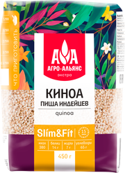 Киноа АГРО-АЛЬЯНС Экстра, 450г, крупный план