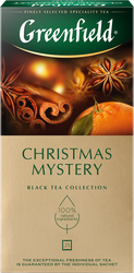 Чай черный GREENFIELD Christmas Mystery, 25пак, фотография