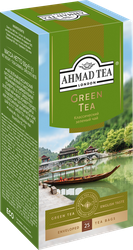 Чай зеленый AHMAD TEA Green Tea Китайский, 25пак, изображение
