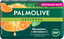 Мыло туалетное PALMOLIVE Натурэль Мандарин и витамин С, 150г, изображение