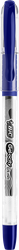 Ручка гелевая BIC ДжелСтик 0,5мм, синий,полупрозрачный корпус, картинка