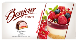 Десерт KONTI Бонжур со вкусом ягод, 232г, вид