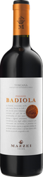 Вино MAZZEI Poggio Badiola Тоскана выдержанное красное сухое, 0.75л, вид