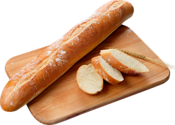 Багет пшеничный ЛЕНТА FRESH Деревенский, на закваске, 300г, картинка