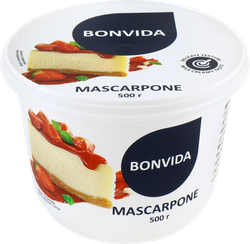 Сыр BONVIDA Маскарпоне 80%, без змж, 500г, картинка