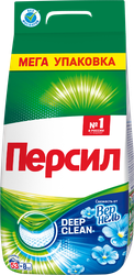 Стиральный порошок для белого белья ПЕРСИЛ Свежесть от ВЕРНЕЛЬ, 8кг, крупный план