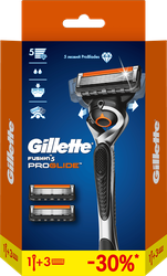 Станок для бритья GILLETTE Fusion ProGlide Flexball, с 2 сменными кассетами, фото