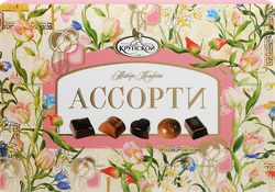 Набор конфет Ф.КРУПСКОЙ Ассорти, 249г, крупный план