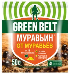 Средство от муравьев ГРИН БЭЛТ Муравьин, Арт. 01-119, 50г, фото
