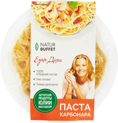 Паста Карбонара НАТУРБУФЕТ, 250г, вид
