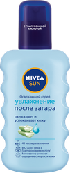 Спрей для тела NIVEA Увлажнение, после загара с алоэ вера, освежающий, 
200мл, изображение