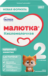 Смесь кисломолочная МАЛЮТКА 2, с 6 месяцев, 600г, детальное фото