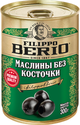 Маслины без косточки FILIPPO BERIO, 300г, картинка