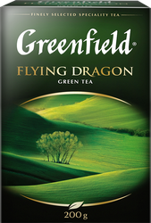 Чай зеленый GREENFIELD Flying Dragon листовой, 200г, изображение