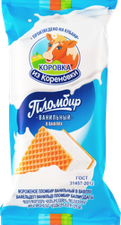 Мороженое КОРОВКА ИЗ КОРЕНОВКИ Пломбир ванильный, без змж, сэндвич, 70г, фото