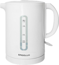 Чайник электрический ERGOLUX спираль, 1.7л, 160-250В, 2300Вт, Арт. 13114, детальное фото