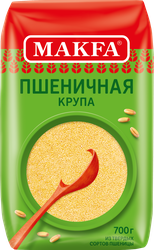 Крупа пшеничная MAKFA Артек, 700г, крупный план