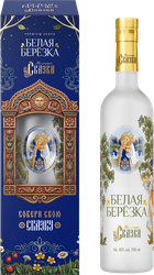 Водка БЕЛАЯ БЕРЕЗКА Коллекция Сказки 40%, п/у, 0.7л, изображение