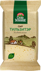 Сыр СЕЛО ЗЕЛЕНОЕ Тильзитер 50%, без змж, 200г, фотография