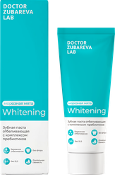 Зубная паста DR. ZUBAREVA Отбеливающая, 90г, изображение