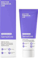 Зубная паста DR. ZUBAREVA Для чувствительных зубов, 90г, детальное фото