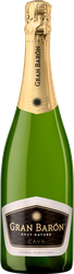 Вино игристое GRAN BARON Кава Brut Nature DO белое экстра брют, 0.75л, вид