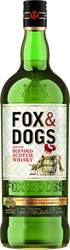 Виски FOX & DOGS купажированный 40%, 1л, фото
