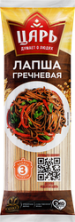 Изображение товара Макароны ЦАРЬ Лапша гречневая, 400г