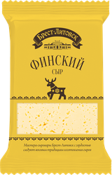 Сыр полутвердый БРЕСТ-ЛИТОВСК Финский 45%, без змж, 200г, детальное фото