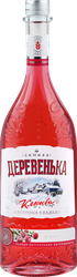 Настойка ЗИМНЯЯ ДЕРЕВЕНЬКА Клюква сладкая 19%, 0.5л, фото