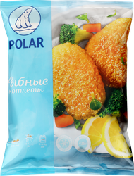 Изображение товара Котлеты рыбные замороженные POLAR в панировке, 425г